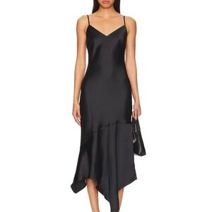 Steve Madden Black Midi Dress